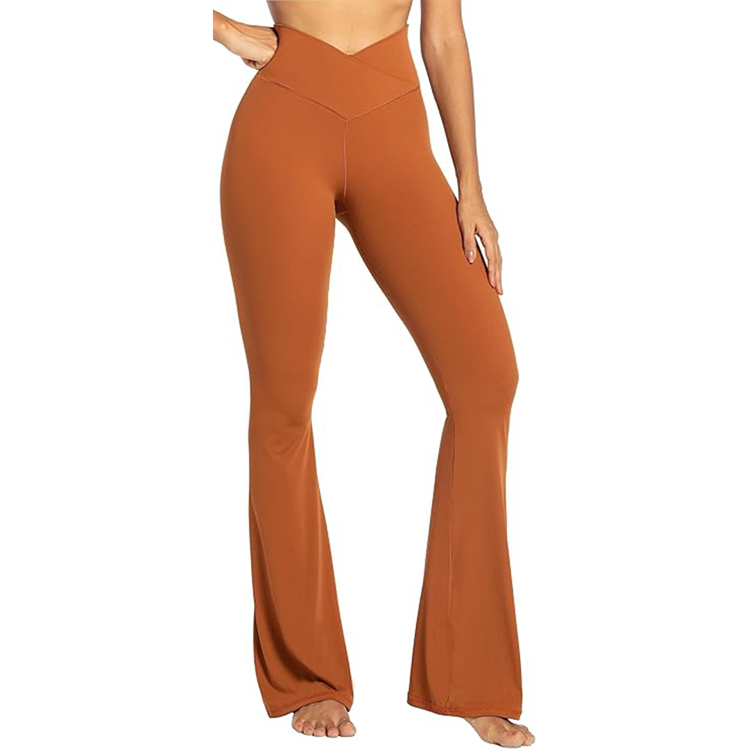 High Waist Flared Yoga Pants